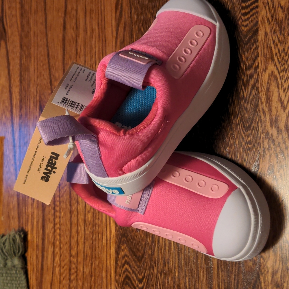 Native Toddler Pink Sneakers
